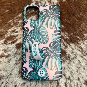 Pink Monstera Loopy Case